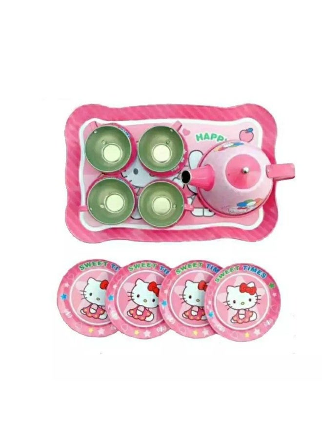 هالو كيتي طقم الشاي معدن/3+ - Image 5